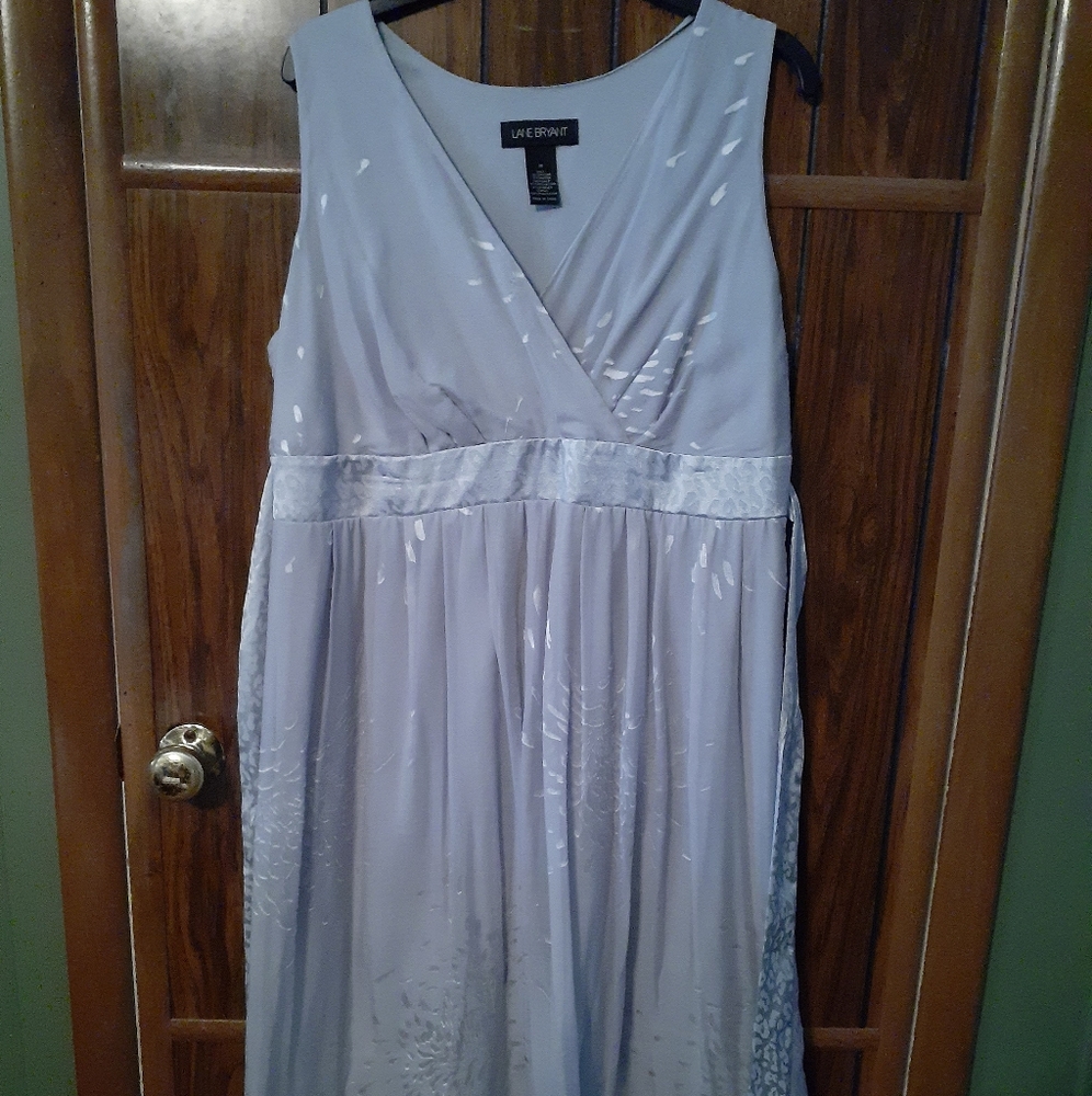 Lane Bryant Silver/Grey dress